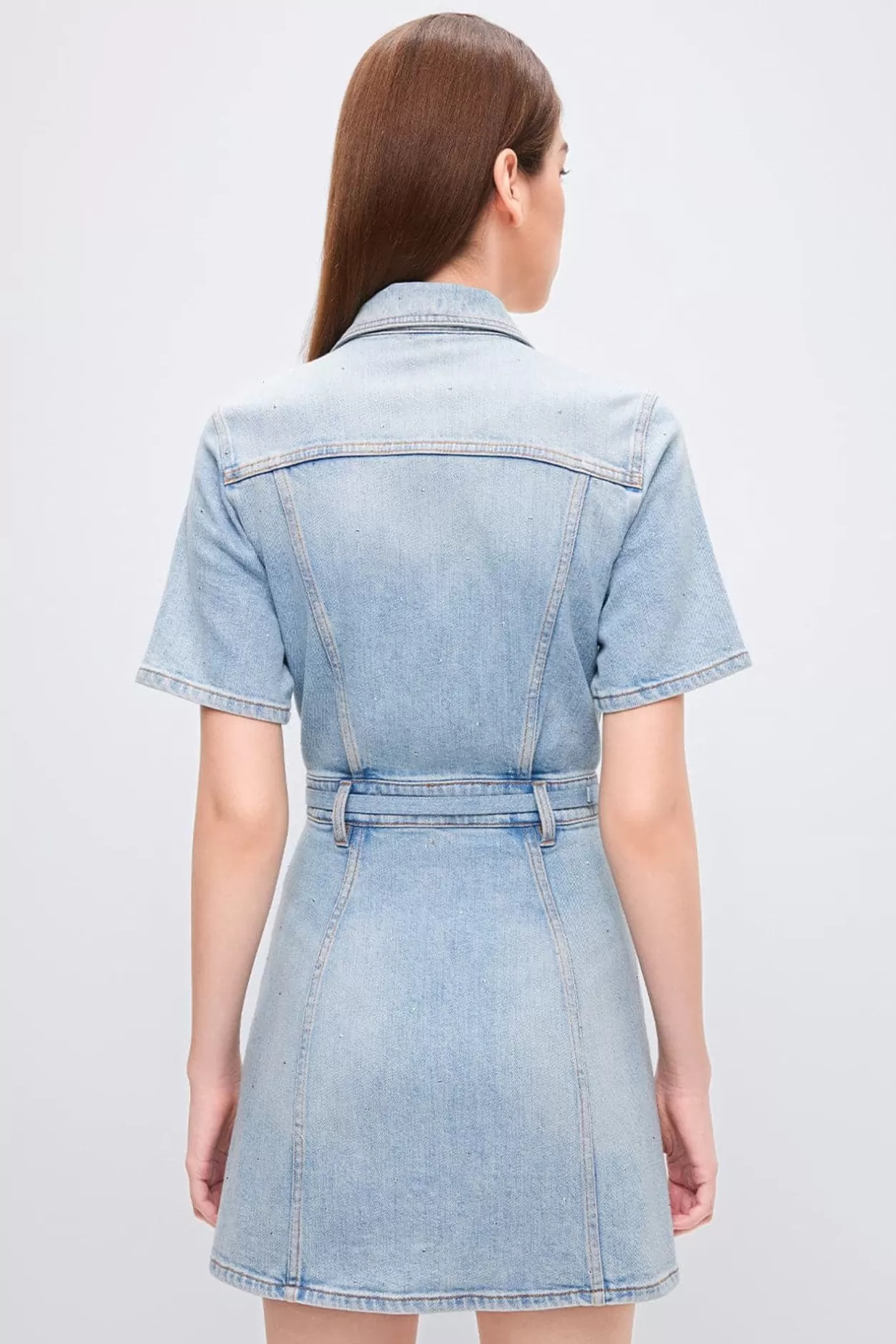 Miss Sixty Cargo Style Dress Light Blue Flash Sale