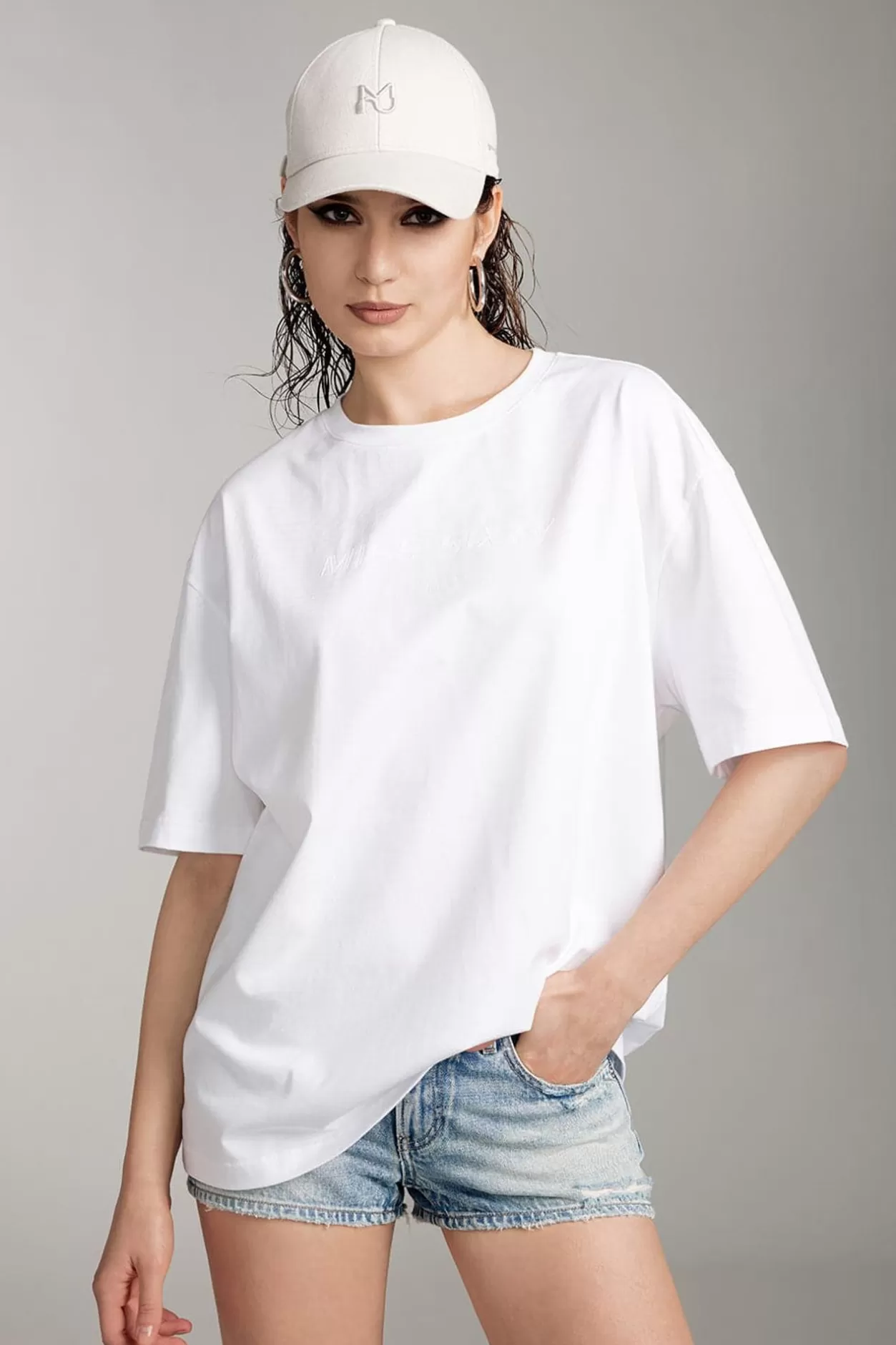 Miss Sixty Crew Neck Loose Fit T-Shirt Best Sale