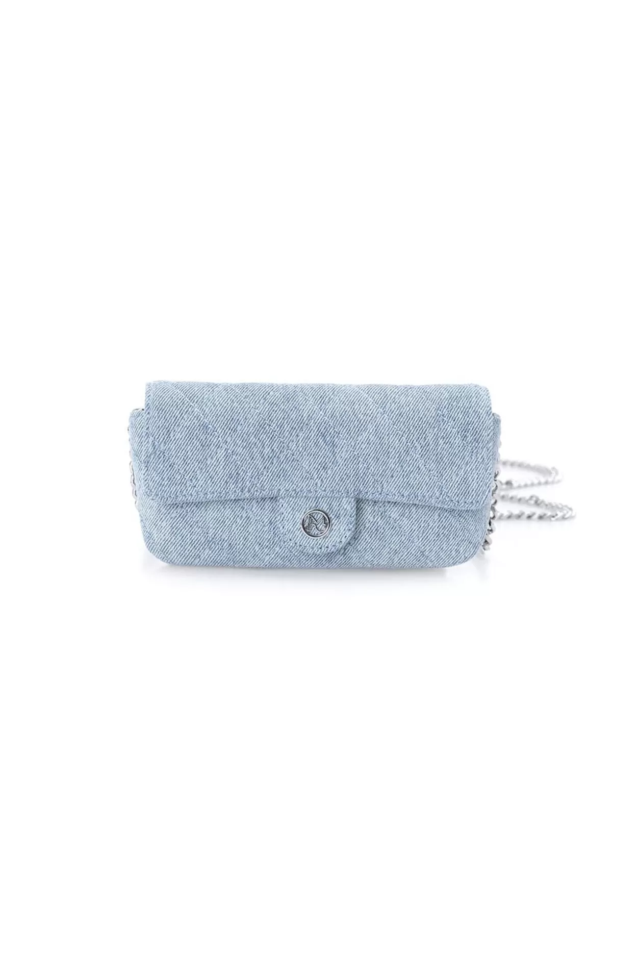 Miss Sixty Denim Blue Chain Envelope Bag Shop