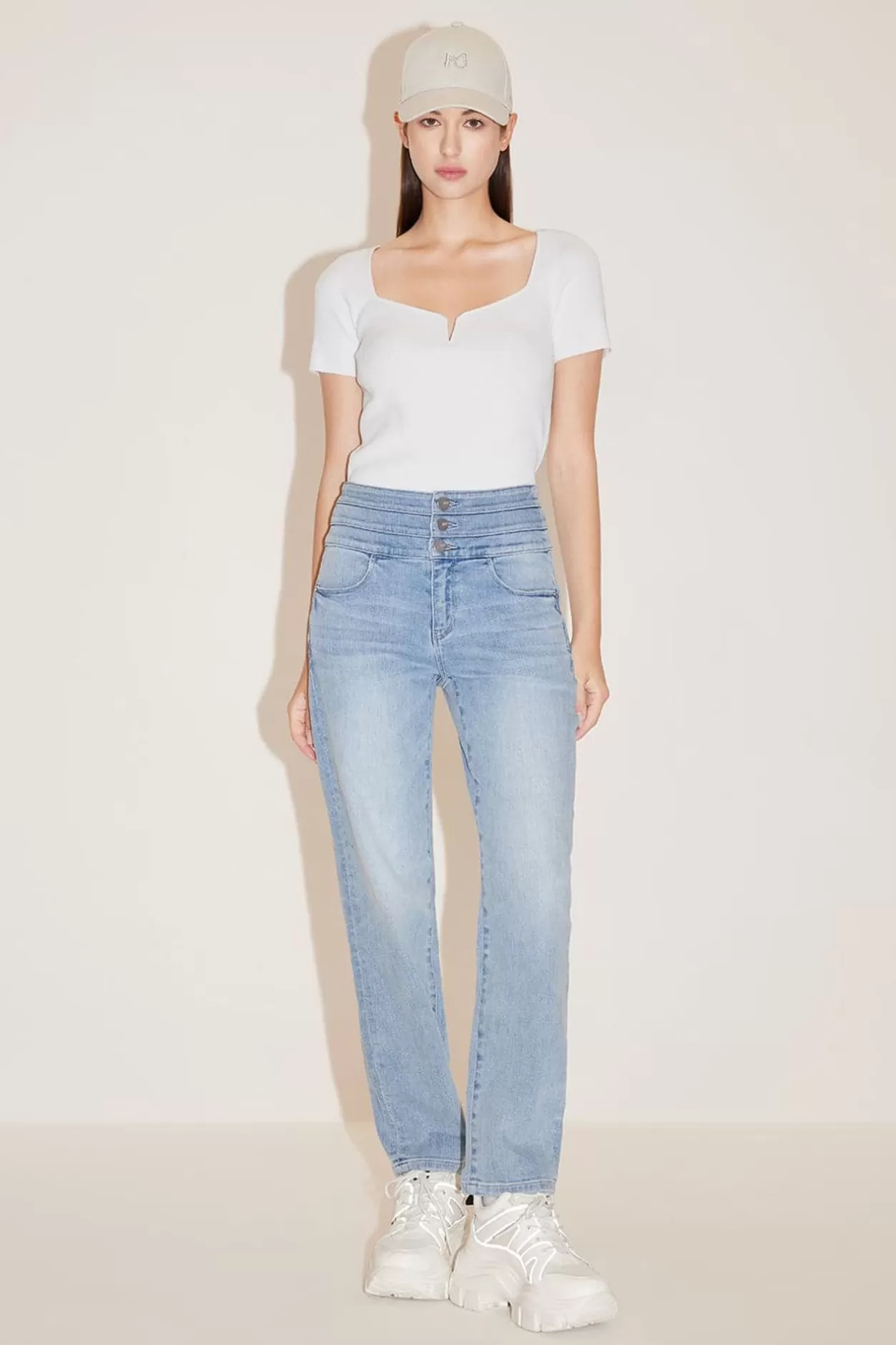 Miss Sixty High Waist Jeans Light Blue Sale