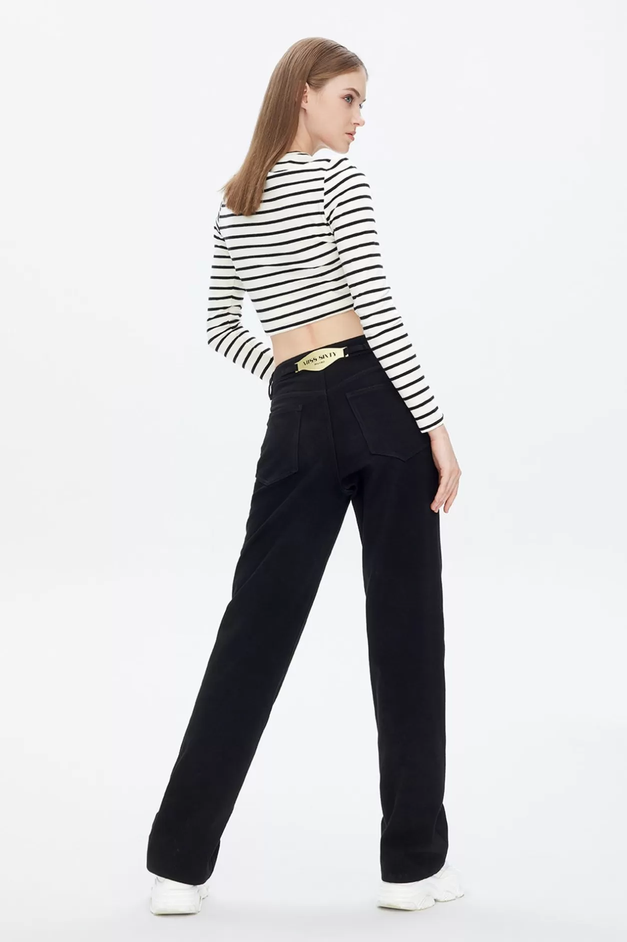 Miss Sixty Straight Stretchy Jeans Black Outlet