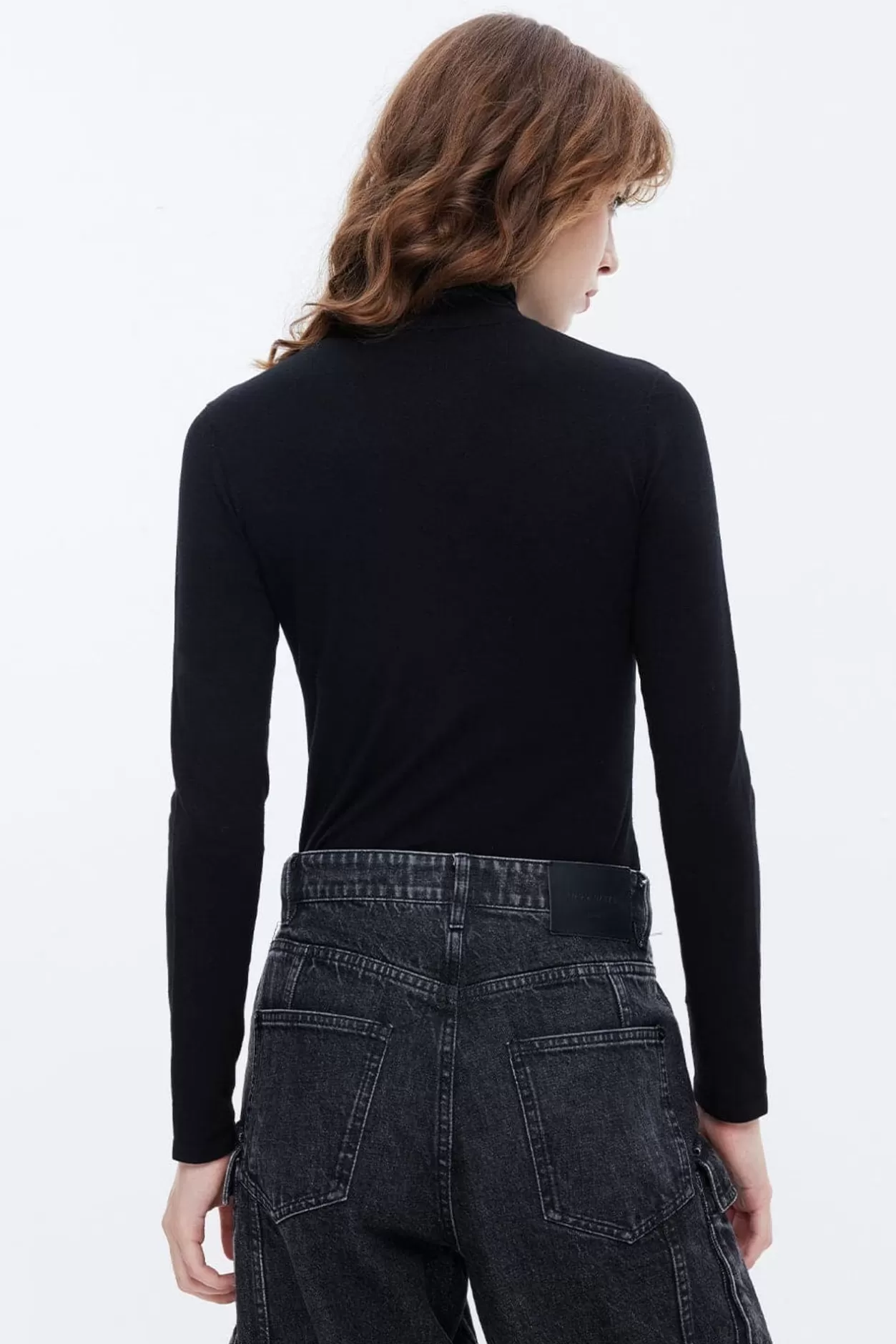 Miss Sixty Turtleneck Slim Fit Knit Top Online